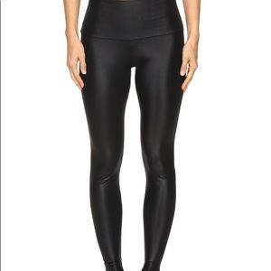 Onzie shiny black high rise leggings xs